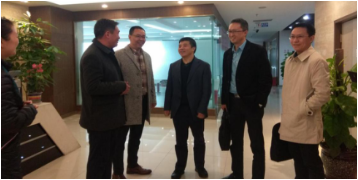 成都市科協(xié)黨組書記蔡曉軍一行到我司調(diào)研